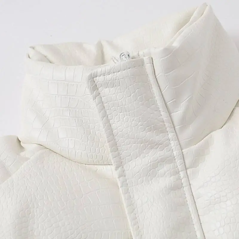 Fashionable Loose Quilted Jacket-4