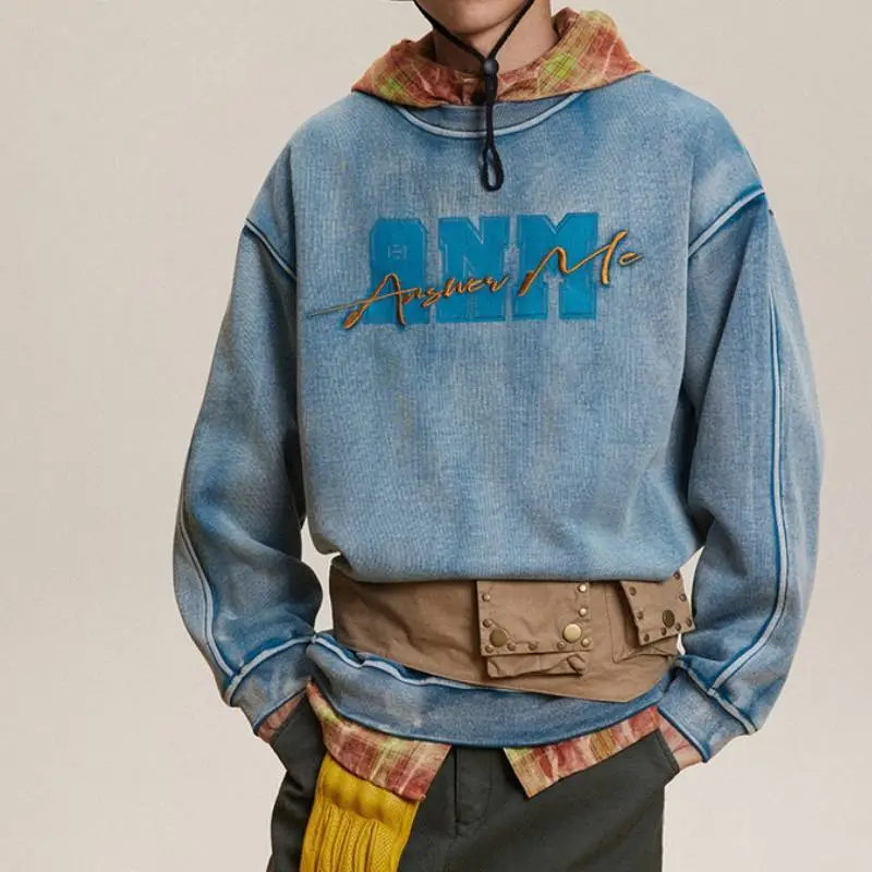 Fashion Embroidered Blended Synthetic Fabrics Sweatshirt-6