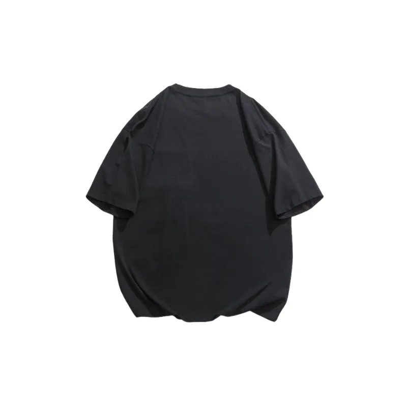 Simple Basics Cotton Blended Fabric T Shirt Unisex-1