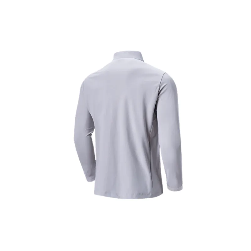 Sporty Zipper Blended Synthetic Fabrics T Shirt-3
