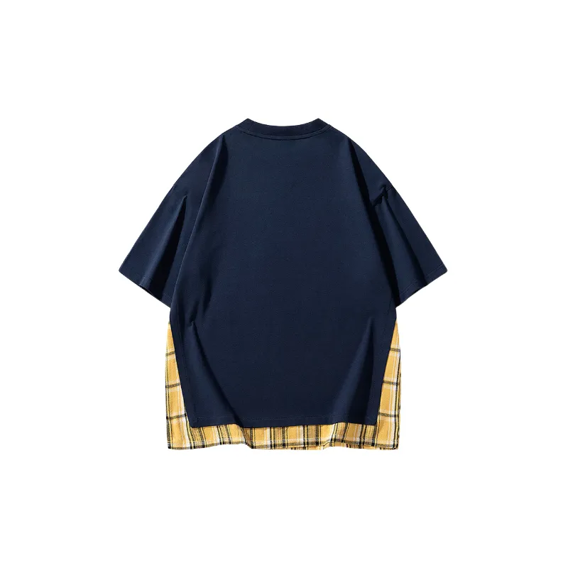 Casual Loose Polyester T Shirt-1