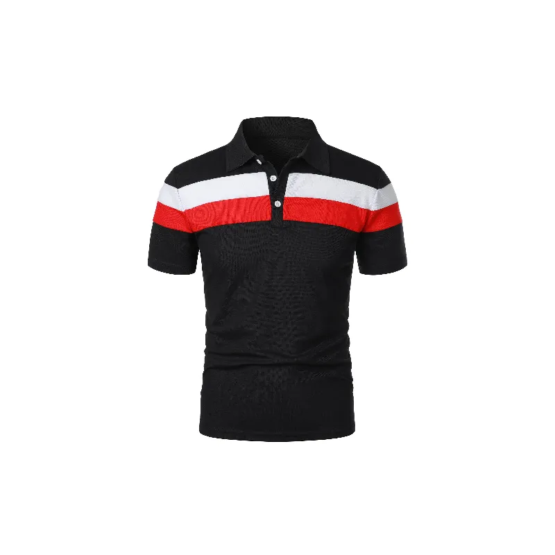 Casual Fashionable Blended Synthetic Fabrics Polo-0