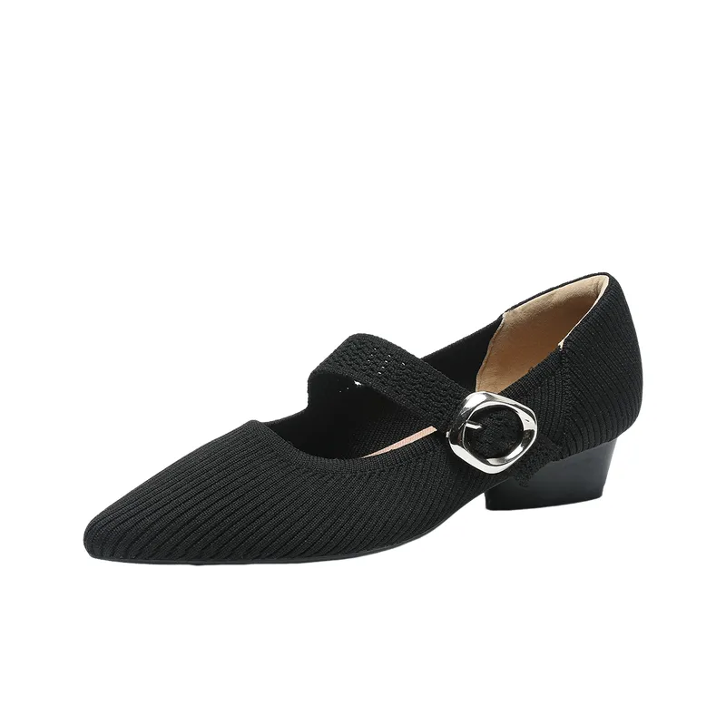 Casual Plain Mary Jane Shoes-6