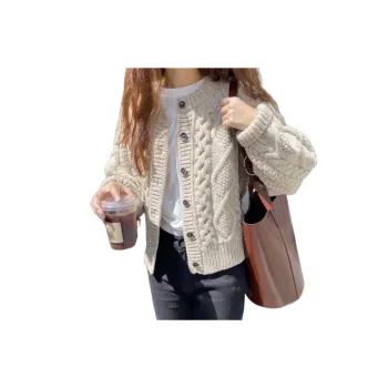 Retro Loose Sweater Women