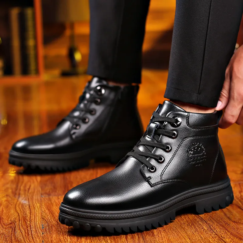 Simple Warm Cotton Shoes-1