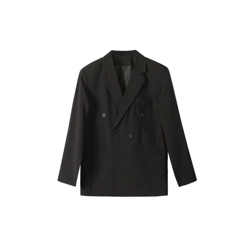 Casual Loose Polyester Business Suit