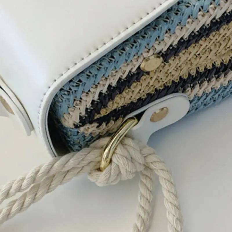 Fashion Contrast Color Handbag Women-6