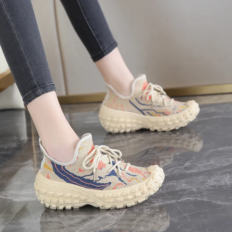Fashion Breathable Chunky Sneakers-5