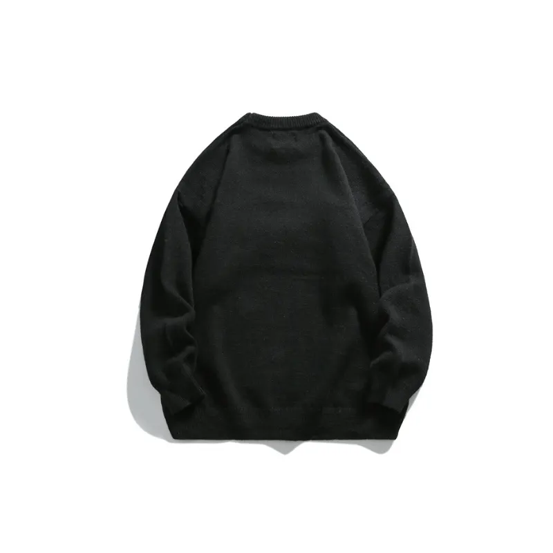 Casual Fashion Loose Knitwear-6