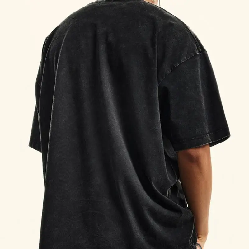 Simple Casual Cotton T Shirt-6
