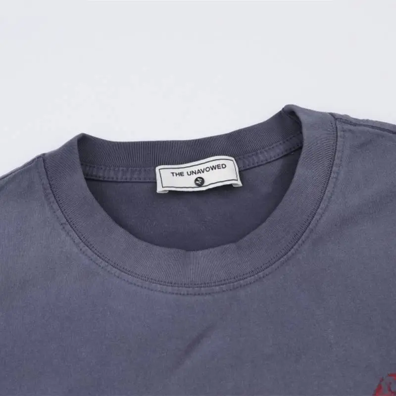 Casual Loose Cotton T Shirt-4