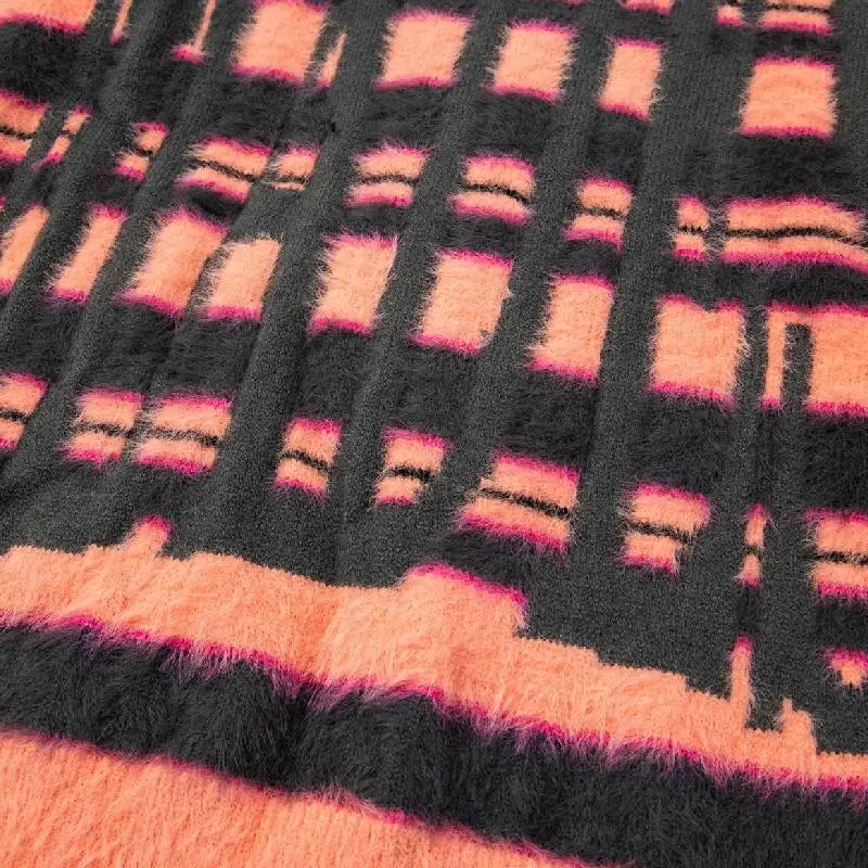 Loose Retro Cotton Blended Fabric Sweater-4