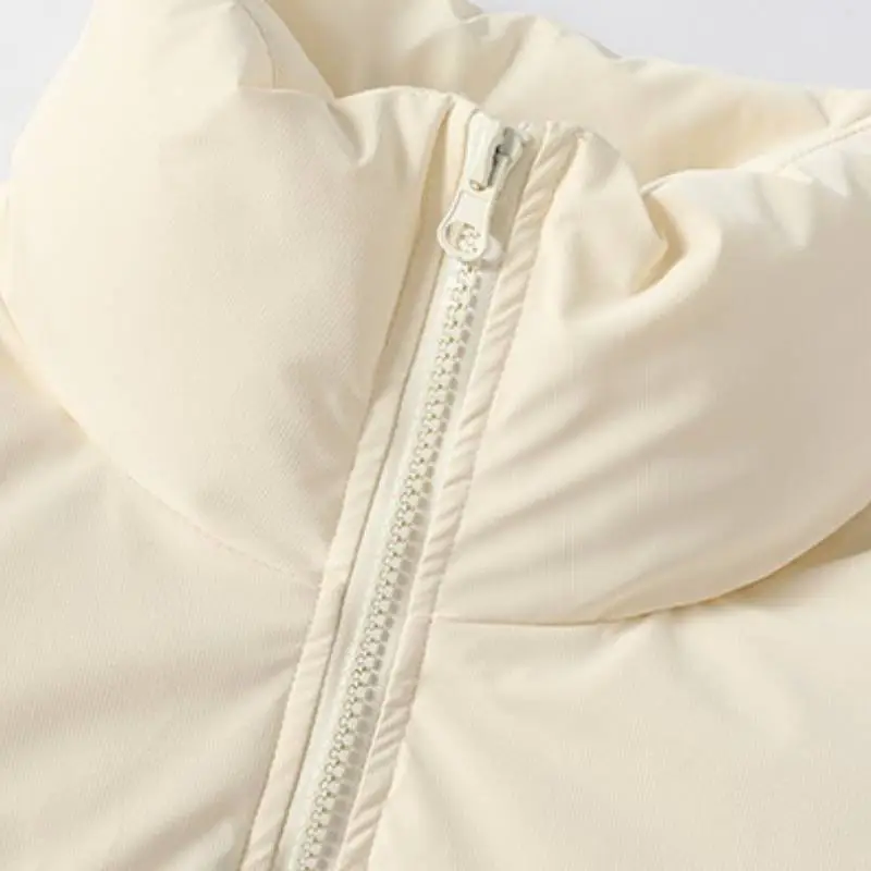Casual Waterproof White Duck Down Jacket-7