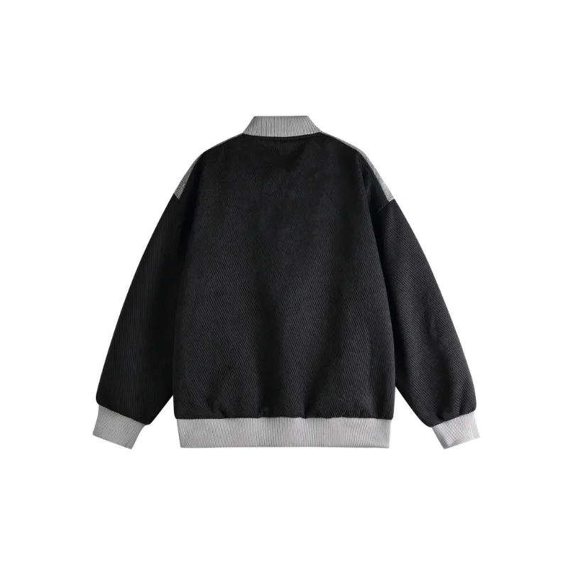 Fashion Softness Casual Baseball Jersey-1