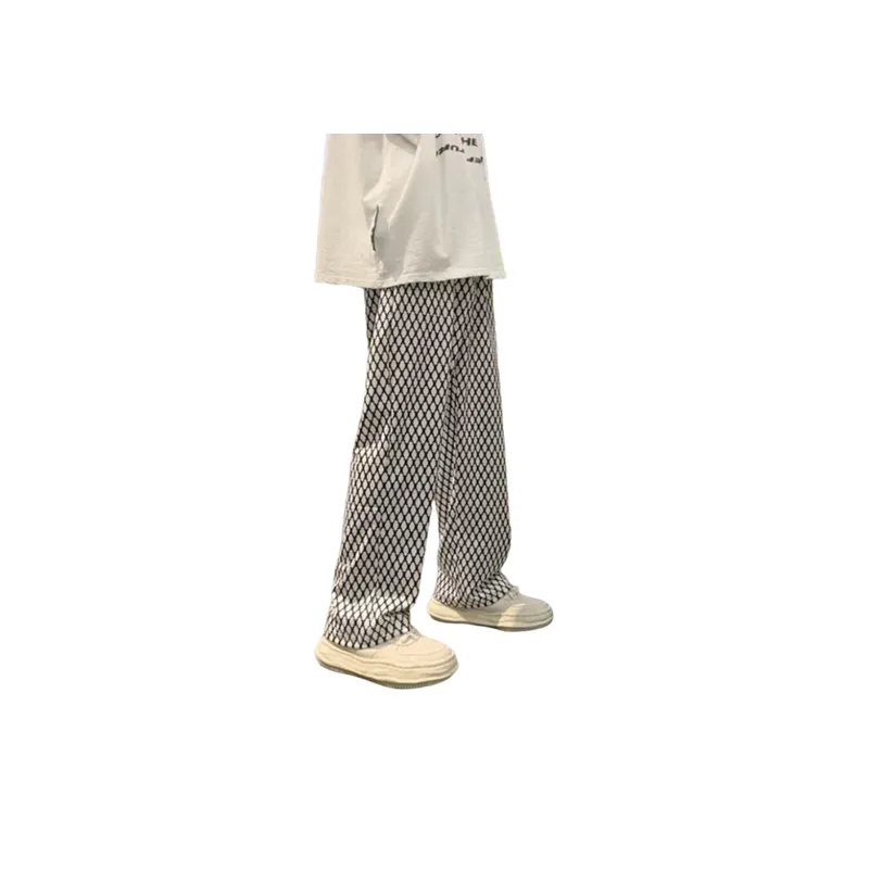 Stitching Draping Pants-2