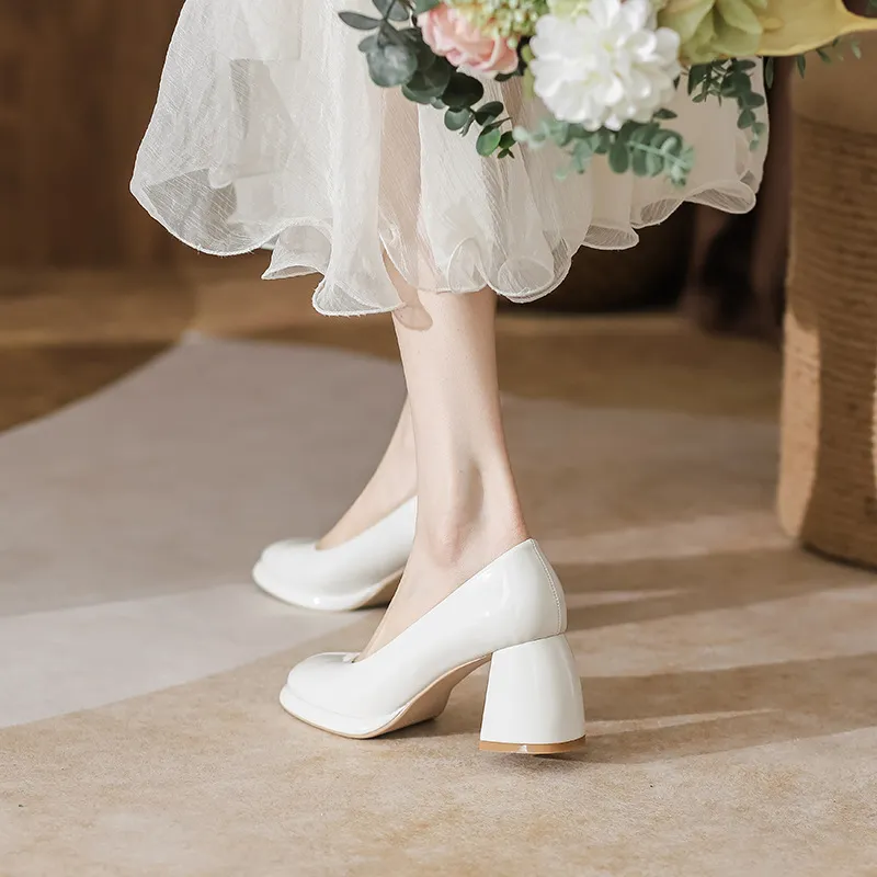 Retro Simple Mary Jane Shoes-2