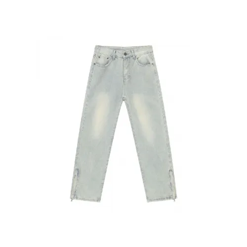 Retro Loose Straight Leg Jeans