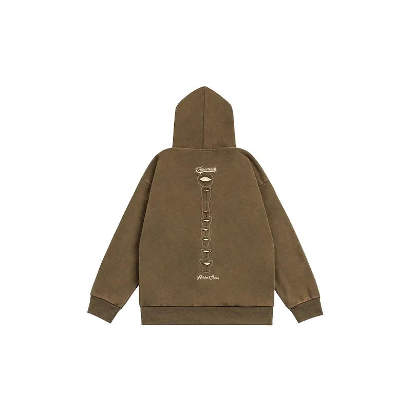 Fashionable Washed Jacket-5