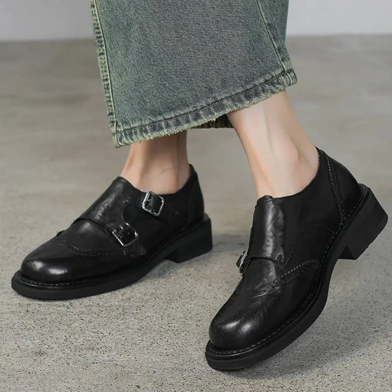 Retro Hollow Out Women'S Casual Shoes-2