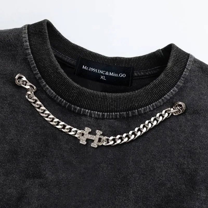 Retro Loose Long Sleeve Sweatshirt-2