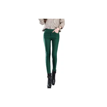 Fashionable Simple Cotton Casual Pants Women