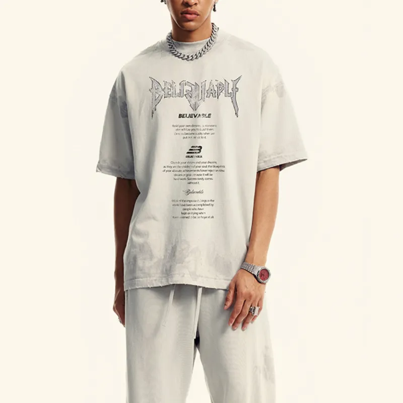 Fashionable Sporty 100% Cotton T Shirt Unisex-8