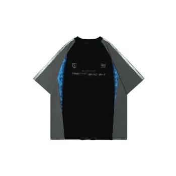 Casual Loose Combed Cotton T Shirt