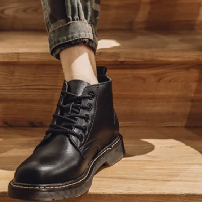 Basics Simple Martin Boot-2
