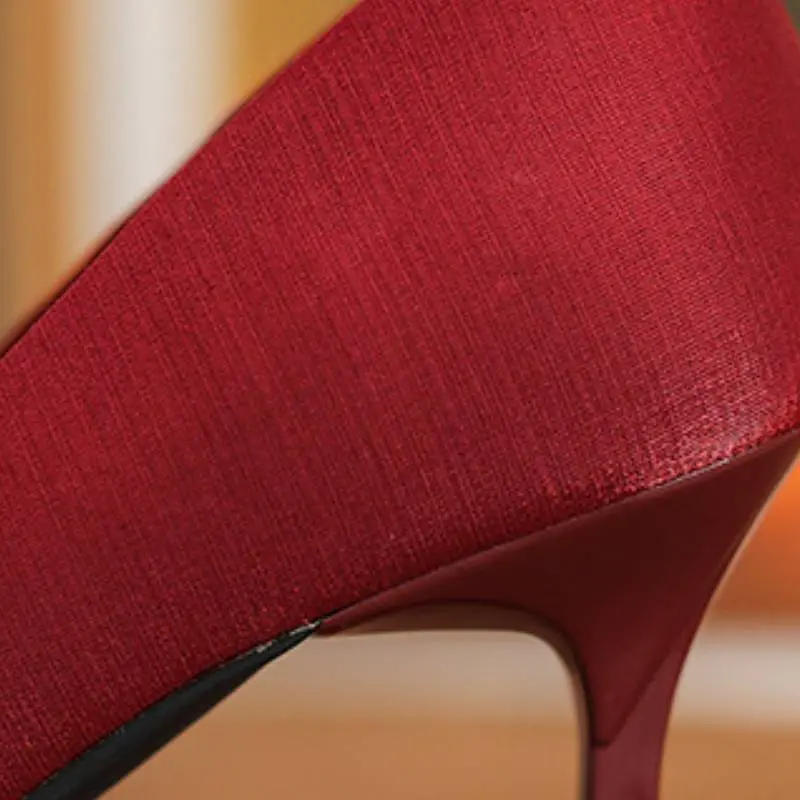 Funky Bow High Heels-7