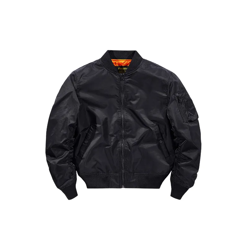 Plain Loose Nylon Jacket-0