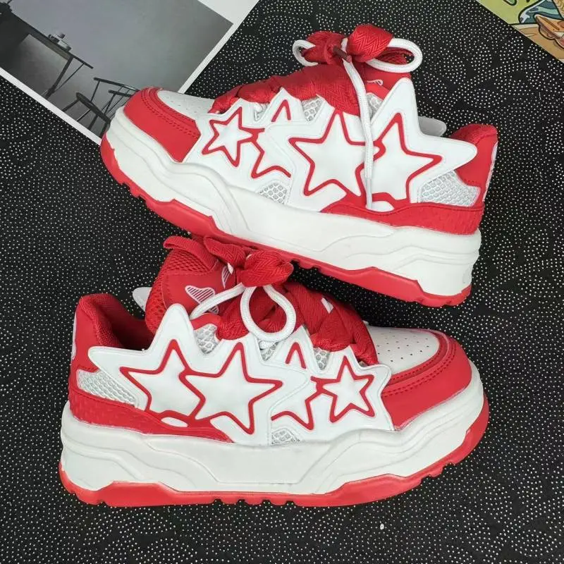 Casual Sporty Chunky Sneakers-4
