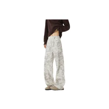 Simple Loose Polyester Sports Pants