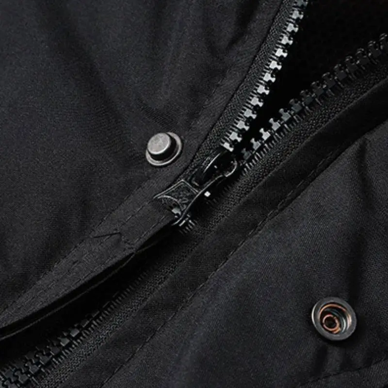 Casual Warm Blended Synthetic Fabrics Outdoor Jacket-2