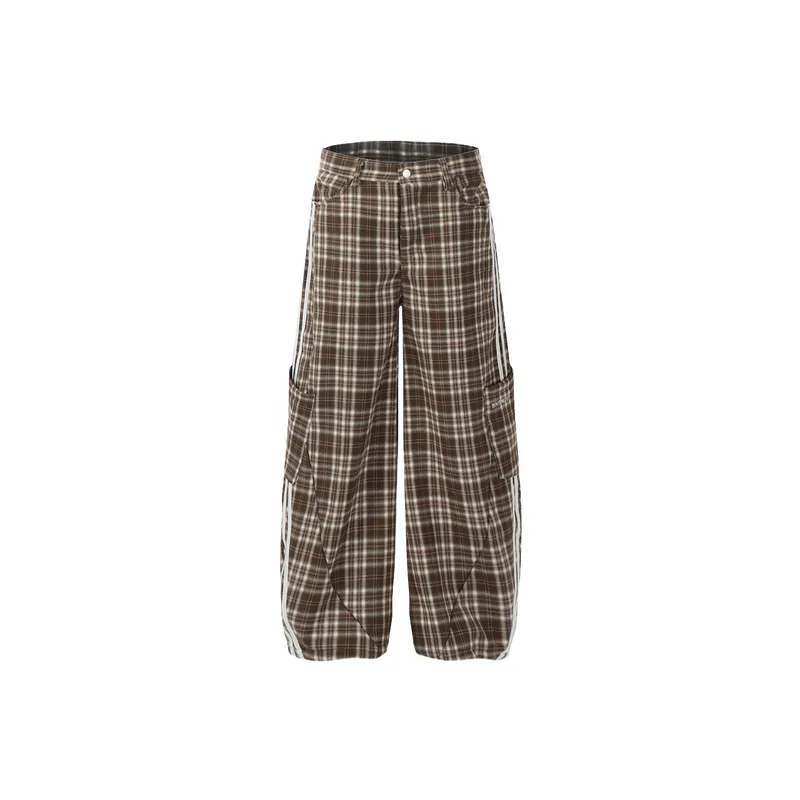 Fashionable Simple Cotton Blended Fabric Casual Pants-0
