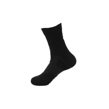 Sporty Casual Terry Fabric Mid Calf Sock