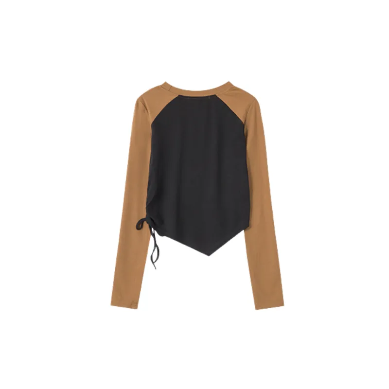 Casual Loose Polyester T Shirt Women-1