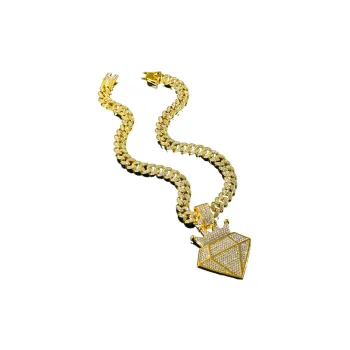 Crown Pendant Necklace