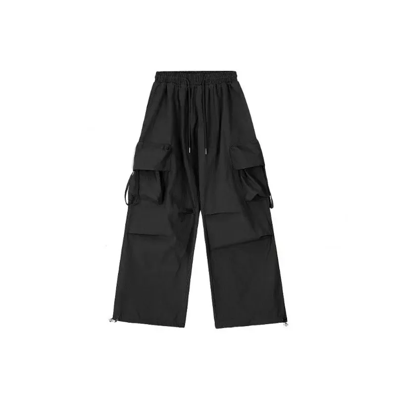 Retro LooseCasual Cargo pants-3