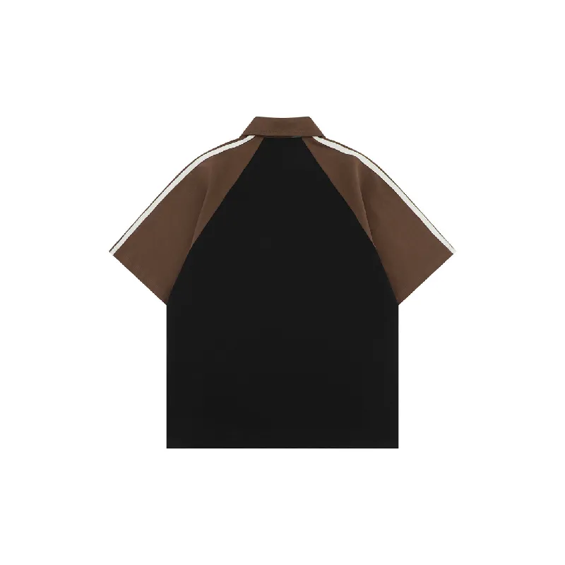 Retro Loose 100% Cotton Polo Unisex-5