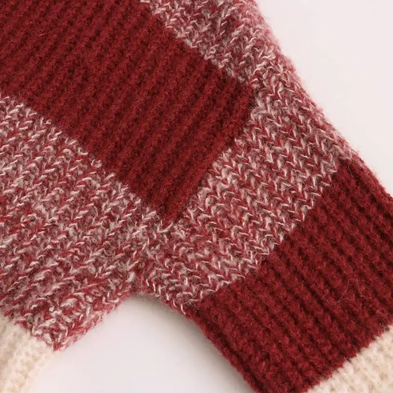 Loose Simple Sweater-5