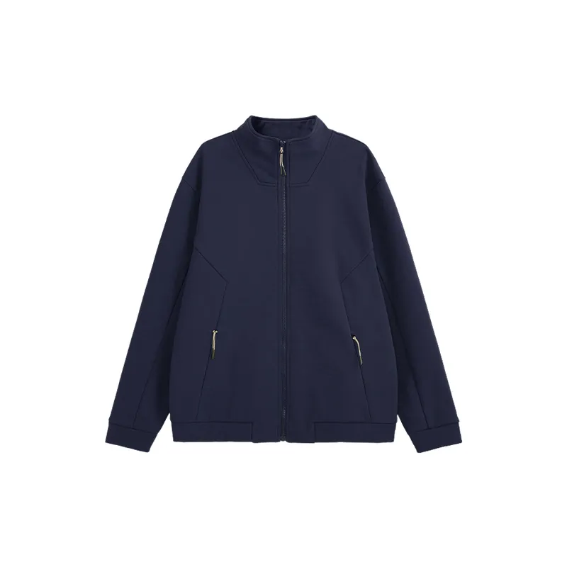 Basics Simple 100% Polyester Velvet Jacket-8