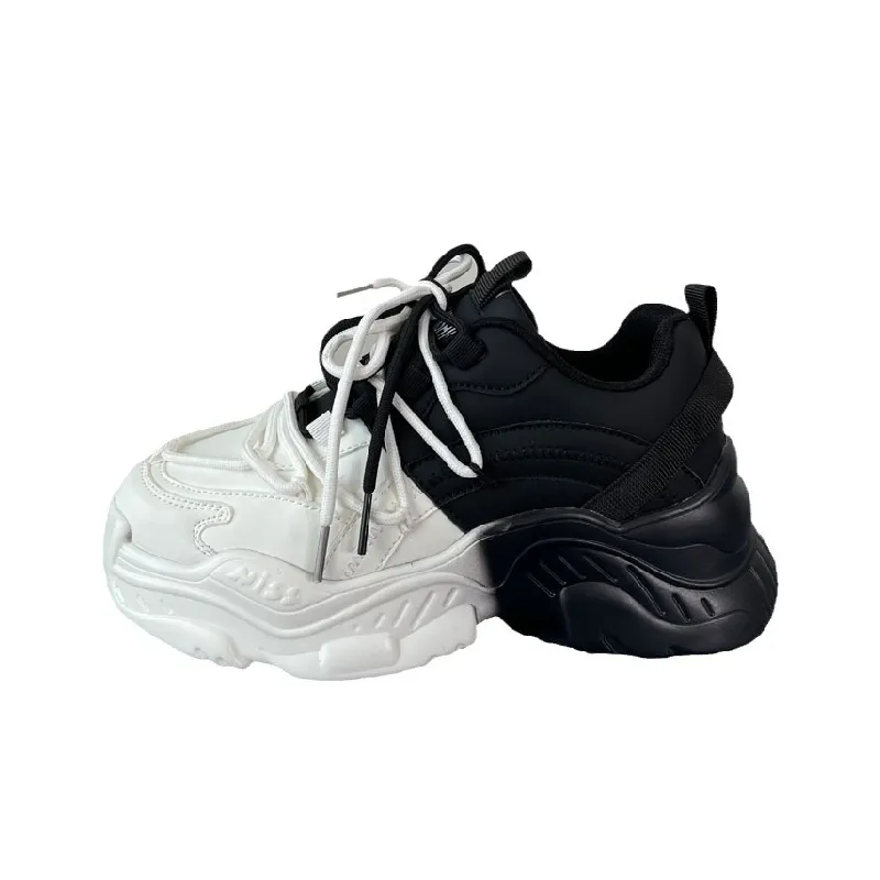 Ins Style Sneakers with Height Boost