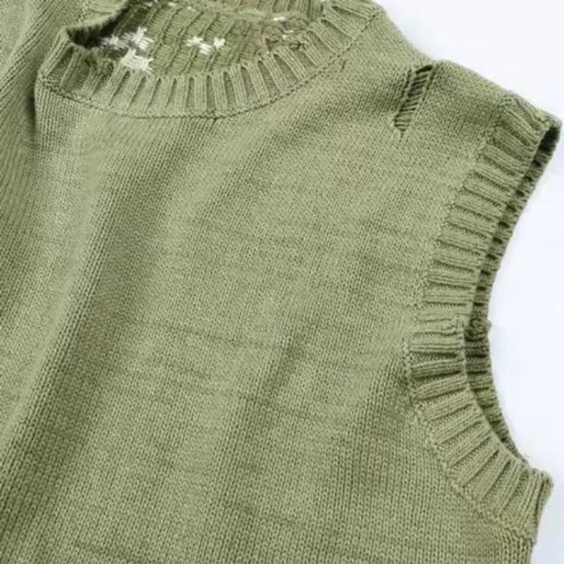 Casual Loose Cotton Vest-2