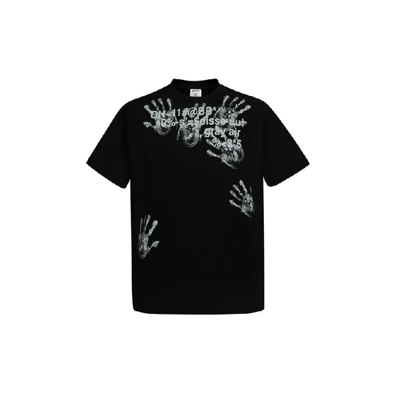 Fashion Print 100% Cotton T Shirt-6
