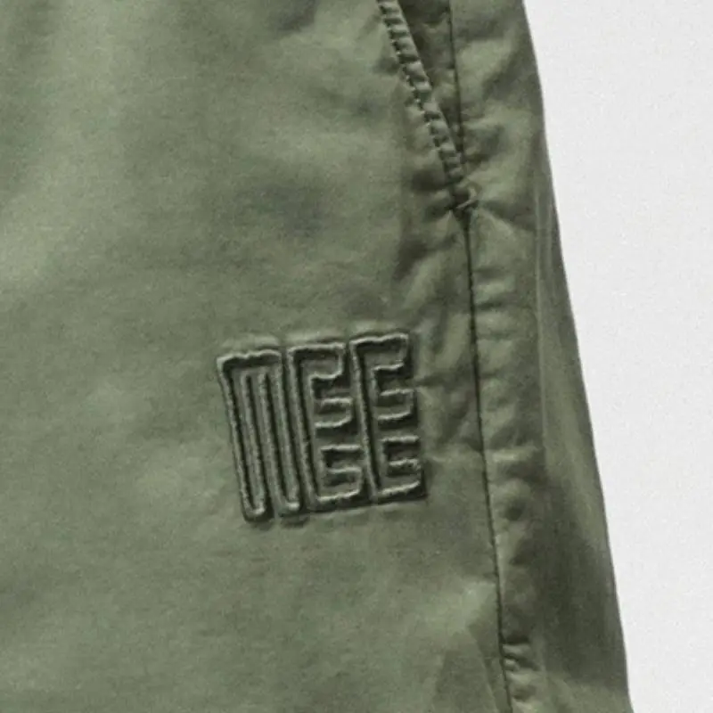Fashionable Loose Cotton Cargo Pants-2