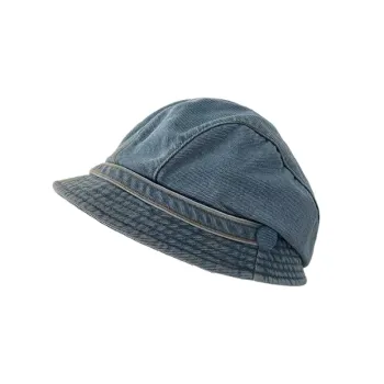 Simple Retro Bucket Hat Women