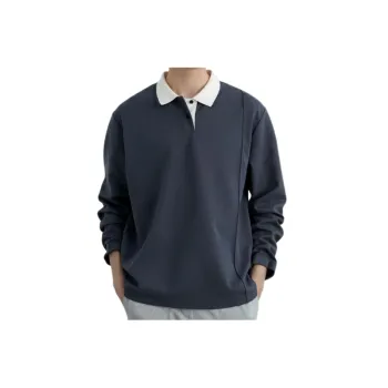 Fashionable Long Sleeve Polo