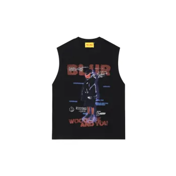 Retro Loose 100% Cotton Vest