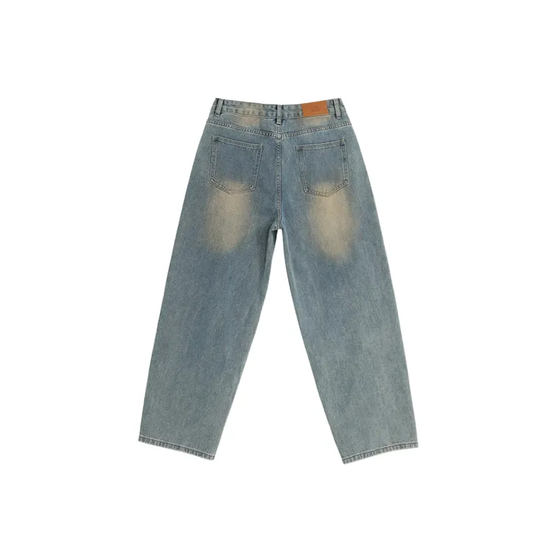 Loose Simple Jeans-1