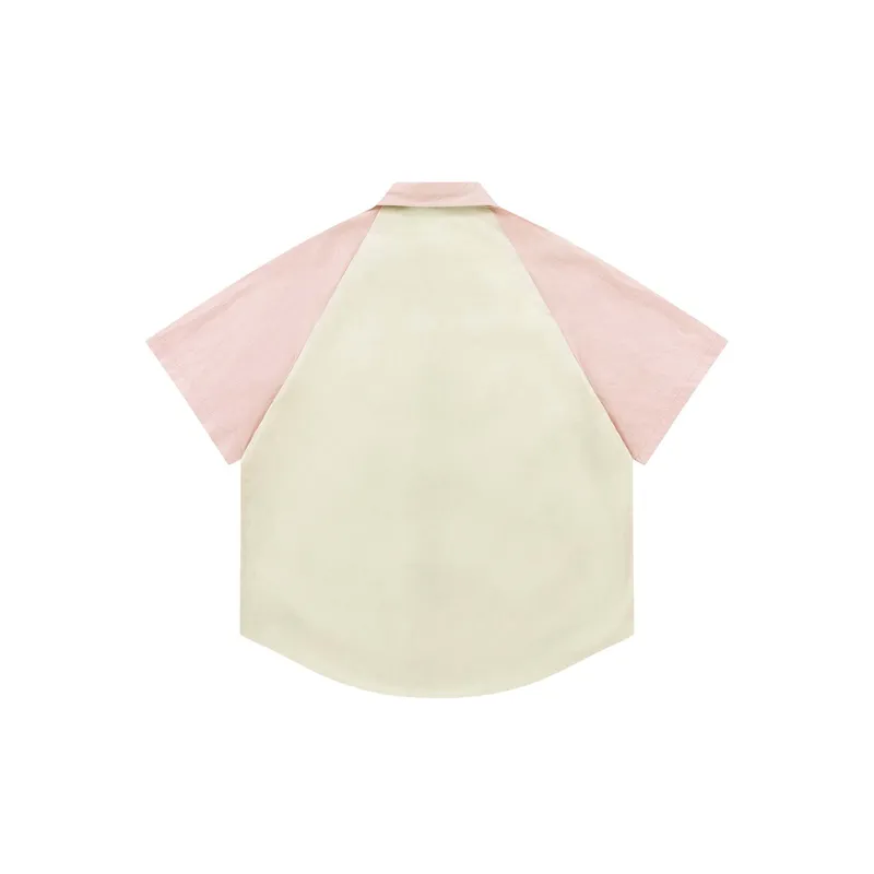Loose Casual Angel Print Shirt-1